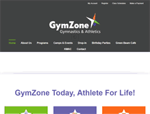 Tablet Screenshot of gymzone.org